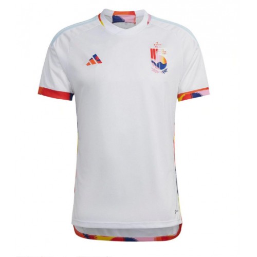 Lacne Muži Futbalové dres Belgicko MS 2022 Krátky Rukáv - Preč